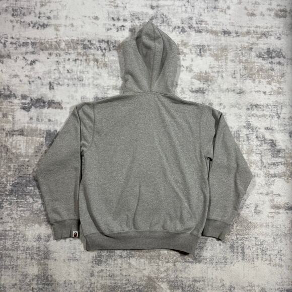 Authentic Bape 2000’s College Logo Full Zip Hoodie M - Picture 4 of 7